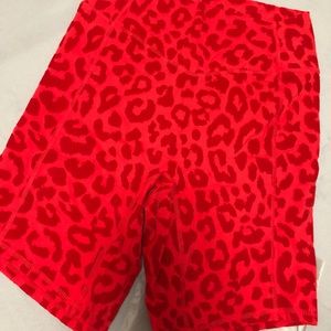 Balance Athletica Kingdom Rider Short Red Panther